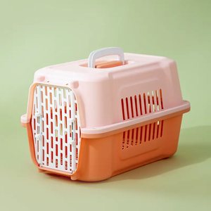 गुणवत्ता आश्वासन आरामदायक बिल्ली आउटिंग यात्रा बॉक्स परिवहन बॉक्स एयर केज पालतू जानवर वाहक बैकपैक ले बैग पालतू यात्रा पिंजरे - Product Image 2
