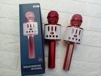 Microphone sans fil pour enfants Q88, microphone professionnel, haut-parleur, dessin animé, machine de karaoké en plein air