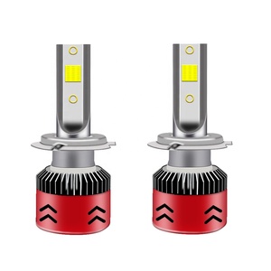 Raych Gros S6 LED Lampe 80W 8000LM Automobile Phare 12V 24V S6 Blanc/bleu Glace/Or/Rose/Violet COB Phare De Voiture - Product Image 2