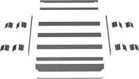 Panier de toit arrière pour Ford Bronco 2021-2025 4 portes Hardtop