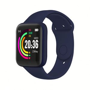 Montre Connectée Y68 D20 <span class=keywords><strong>Hryfine</strong></span> Sport Fitness Suivi Cardiaque et Sommeil Appel Bluetooth, Économique pour Garçons Filles - Product Image 5