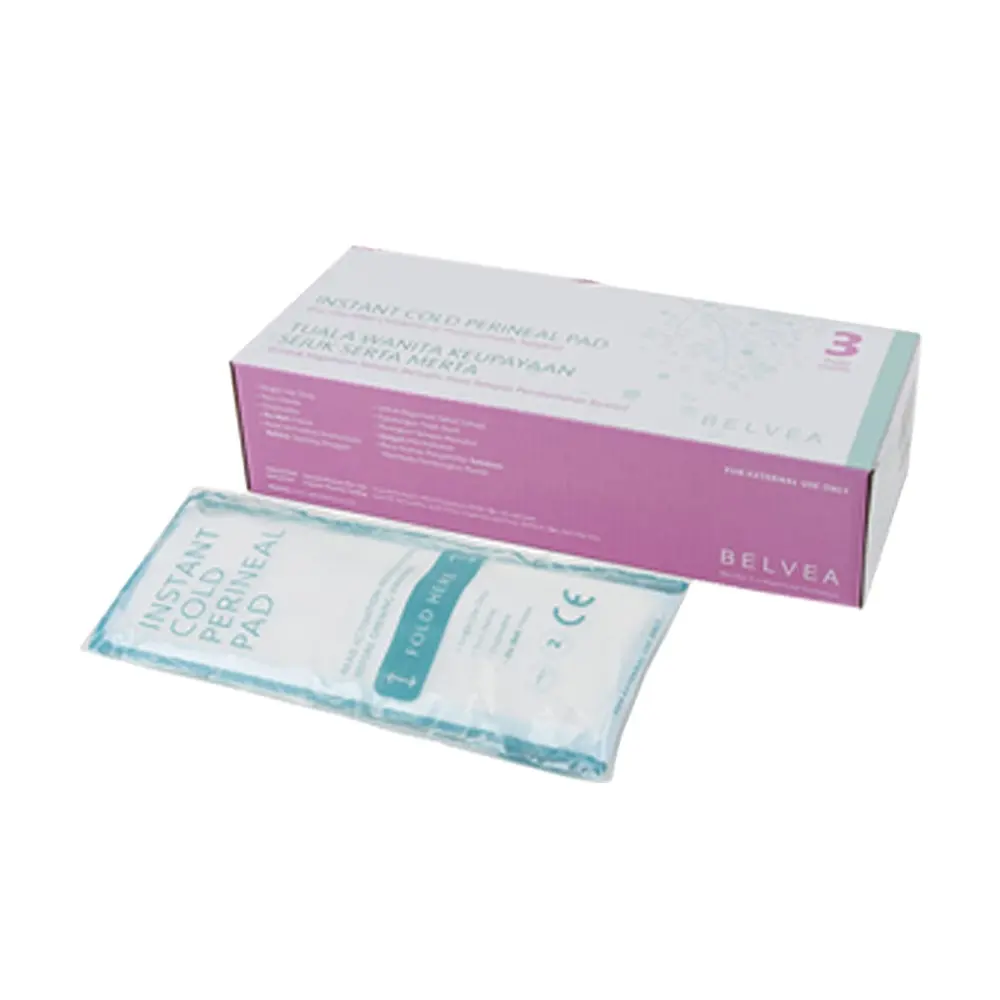 Disposable perineal Instant Cold Packs with Adhesive Strip for postpartum