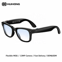 Lunettes de traduction intelligentes W620PRO avec IA, caméra 13MP, traducteur multilingue en temps réel, assistant vocal, lunettes connectées