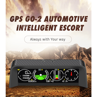 Lancol X90 OBD Auto Head-up-Display HUD GPS-Navigationssystem mit Wassertemperaturanzeige & Uhr für In- und Auslandsfahrzeuge