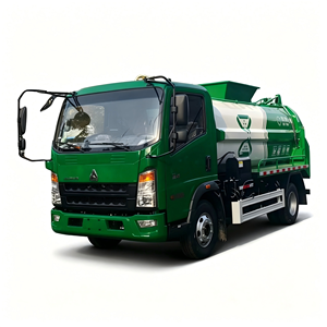 รถบรรทุกขยะครัว HOWO 4x2 ถังสแตนเลส รถกำจัดเศษอาหาร - Product Image 4