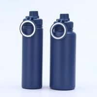 Bouteille d'eau magnétique pour téléphone portable de 32 oz, en acier inoxydable, à double paroi, isolée sous vide, pour le sport, la gym, les voyages