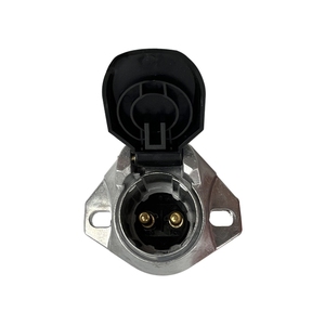 ऑटो TS03G-<span class=keywords><strong>2</strong></span> <span class=keywords><strong>2</strong></span> पिन 24v एल्यूमीनियम और नायलॉन ट्रेलर सॉकेट ट्रेलर कनेक्टर ट्रक j560 के लिए टर्मिनलों के साथ - Product Image 2