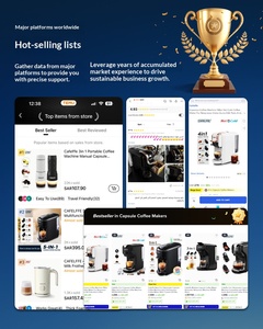 Machine <span class=keywords><strong>à</strong></span> café <span class=keywords><strong>à</strong></span> capsules électrique de haute qualité <span class=keywords><strong>à</strong></span> 7 vitesses avec réglage du niveau <span class=keywords><strong>d</strong></span>'eau compatible NS/DG/ESE POD/Powder 19Bar pour usage domestique - Product Image 3