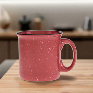Compra a granel personalizada taza moteada para fogata Taza de cerámica esmaltada personalizada - Product Image 6