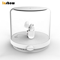 Soporte de Exhibición Antirrobo con Alarma y Bloqueo Transparente A701, Caja de Carga Segura para AirPods y Relojes Inteligentes para Tiendas Minoristas