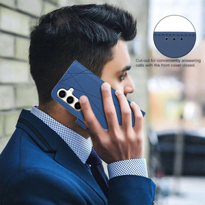 Étui de téléphone portable <span class=keywords><strong>avec</strong></span> portefeuille magnétique en cuir PU <span class=keywords><strong>avec</strong></span> porte-cartes pour Samsung Galaxy S26 S25 S24 S23 <span class=keywords><strong>S22</strong></span> Ultra - Product Image 6