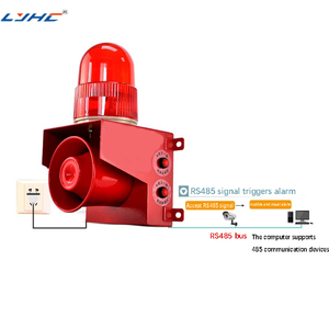 Allarme di rete Wireless suono ad alta potenza e luce di allarme suono e luce wireless telecomando industriale spia antincendio - Product Image 5
