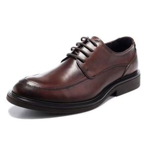 Chaussures de soirée pour hommes, nouveau style 2025, chaussures décontractées de haute qualité, en cuir de vachette, chaussures habillées pour affaires - Product Image 2