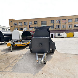 Chariot de restauration mobile classique et rétro, adapté à tous les scénarios extérieurs, idéal pour les marchés nocturnes, les stands de rue, la vente de glaces, de boissons et de snacks. - Product Image 2