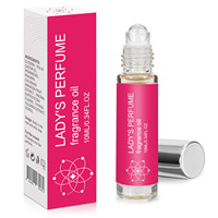 0,34 fl.oz Huile parfumée fruitée florale à appliquer au doigt pour femme, naturelle, charmante, romantique, longue durée, vente en gros OEM ODM