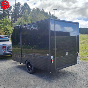 Prix usine Chien Toilettage Fibre <span class=keywords><strong>De</strong></span> Verre Mobile Camper Pet Toilettage Concession Remorque - Product Image 3