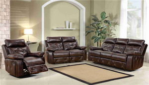 Sofá de Esquina para Sala de Estar, Sofá Seccional de Cuero de Lujo, Muebles para Sala de Estar, Canape, Sofá Reclinable Eléctrico para Cine en Casa - Product Image 5