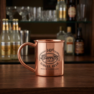 500ml Copper Mule Mug with Stainless Steel Handle | Eco-Friendly <b>Drinkware</b> with Custom Logo & Quote Printing Wholesale - Product Image 3
