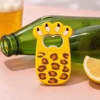 Décapsuleur en caoutchouc souple en forme de patte de chat, personnalisable avec logo, en PVC, pour cuisine, bar, cadeau, vente en gros