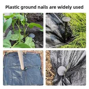 Clous d'ancrage <span class=keywords><strong>pour</strong></span> paillis agricole, tissu paysager en plastique, piquets de couverture du sol, agrafes <span class=keywords><strong>pour</strong></span> tapis anti-mauvaises herbes <span class=keywords><strong>pour</strong></span> le jardinage - Product Image 5