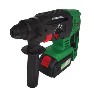 Wholesale BINLI 18V Lithium Battery Cordless <strong>Rotary</strong> <strong>Hammer</strong> Drill <strong>26mm</strong> Brushless 1500W 95.9ft-lb Torque GS Certified For DIY 220V - Product Image 2
