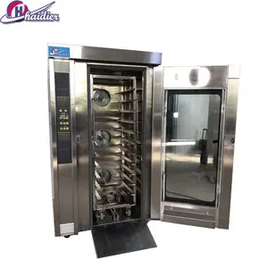 Electric Hot Air 12 trays Convection Oven,Commercial Convection Oven with hand-push rack