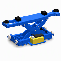 Cric hydraulique à ciseaux Tianhong XT-3DL 3 tonnes, élévateur secondaire pour véhicules, équipement de réparation de garage, certifié CE