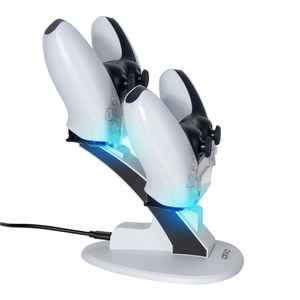Cargador de Controlador OIVO para PS5, Cargador Doble USB de Carga Rápida para <span class=keywords><strong>Sony</strong></span> <span class=keywords><strong>Playstation</strong></span> <span class=keywords><strong>5</strong></span> <span class=keywords><strong>Dualsense</strong></span>, Estación de Carga para Controlador de PS5 - Product Image 5