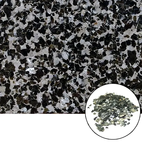 Kolortel wholesale epoxy floor flake chips concrete colour mica flakes for epoxy flooring