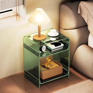 Factory Wholesale Portable Modern Multi-Use Acrylic <strong>Record</strong> <strong>Player</strong> Bedside/Side <strong>Table</strong> - Product Image 3