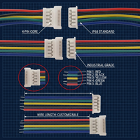 Kabel Koneksi BMS Profesional Saklar On/Off Wiring Harness JST-XH Balance Tester untuk Komputer/Motor Daly JK BMS Nylon