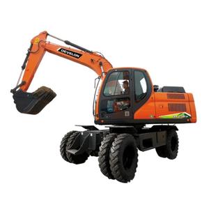 Corée Doosan DX150W-9C pelle sur roues pelle 1 an de garantie avec noyau moteur moteur pompe boîte de vitesses engrenage PLC roulement - Product Image 1