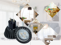 Lámpara LED de Fábrica, Regulable a Luz Cálida, 17W, GU10, 1800-3000k, Foco Regulable, CA 110v 230v, 700lm, Certificación CE, Residencial