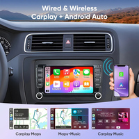 Android autoradio untuk Volkswagen Universal VW Passat B6 B7 CC Tiguan Touran GOLF POLO GPS Radio mobil DSP BT5.4 5G + 2.4G WIFI6