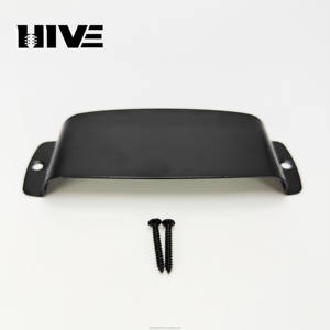 Housse de protection pour pont de <span class=keywords><strong>guitare</strong></span> basse PB JB, étui de protection pour basse électrique en or, argent et noir, vente directe d'usine - Product Image 4