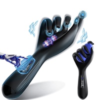 Entraîneur pénien à 10 fréquences, vibration en forme de tentacule, masturbation masculine, massage, exercice de désensibilisation, produit pour adultes