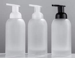 ขวดแก้วใส่น้ำยาล้างมือ/เจลแอลกอฮอล์/สบู่เหลว ขนาด 8oz 12oz พร้อมหัวปั๊ม พิมพ์ลายสกรีน สำหรับ<span class=keywords><strong>ครีม</strong></span><span class=keywords><strong>บำรุง</strong></span><span class=keywords><strong>ผิว</strong></span> ลดราคาพิเศษ - Product Image 3