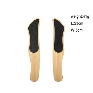 ตะไบขัดเท้าสองด้านแบบไม้ ทนทาน ใช้สำหรับขัดส้นเท้า ขจัดหนังด้าน - Product Image 6