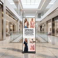 Écran d'affichage numérique LED double face P2.5mm pour panneau publicitaire