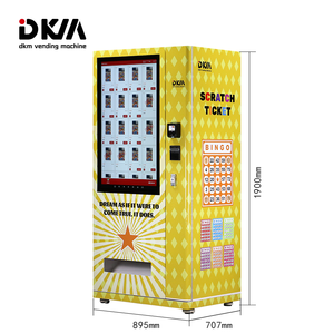 DKM <strong>Automatic</strong> Tourist Postcard <strong>Dispenser</strong> Paper Game Lottery Scratch off <strong>Tickets</strong> Vending Machine - Product Image 5