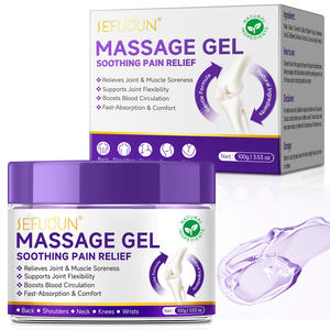 天然成分100g リリーフジェル 温感鎮痛ジェル 鎮痛マッサージ関節痛緩和ジェル ボディ用 - Product Image 1