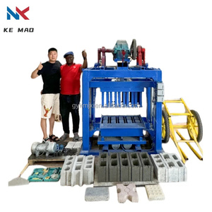 Người dùng nước ngoài ủng hộ máy móc làm gạch xi măng, chẳng hạn như máy làm gạch rỗng 6 inch. - Product Image 1
