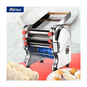 Electric Pasta Maker Commercial Noodle Dough Pressing Machine Fettuccine Cutter