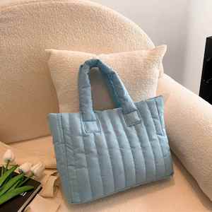 Sac à main élégant et pratique pour femmes, sac fourre-tout en coton élégant avec grande capacité, idéal pour diverses occasions - Product Image 2