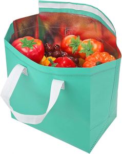 Sac isotherme personnalisé en non-tissé pour livraison de boissons chaudes et froides, café, et plats à emporter pour restaurants - Product Image 5