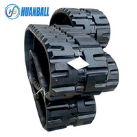 Chenilles de rechange pour chargeuse compacte 450x73.5x86, chenilles en caoutchouc pour IHI 75UJ 75UJ.2