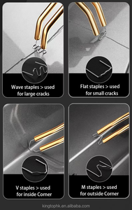 Pistolet de soudage portable 50W 220V fabriqué en Chine avec fil de soudage pour la réparation des fissures des pièces en plastique de voiture, pistolet de soudage plastique à fusion à chaud - Product Image 4