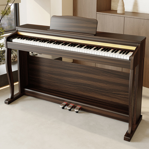 Piano numérique droit 88 touches 3 pédales Touches lestées Haut-parleur intégré Alimentation par prise secteur 256 polyphonies Effets numériques - Product Image 6