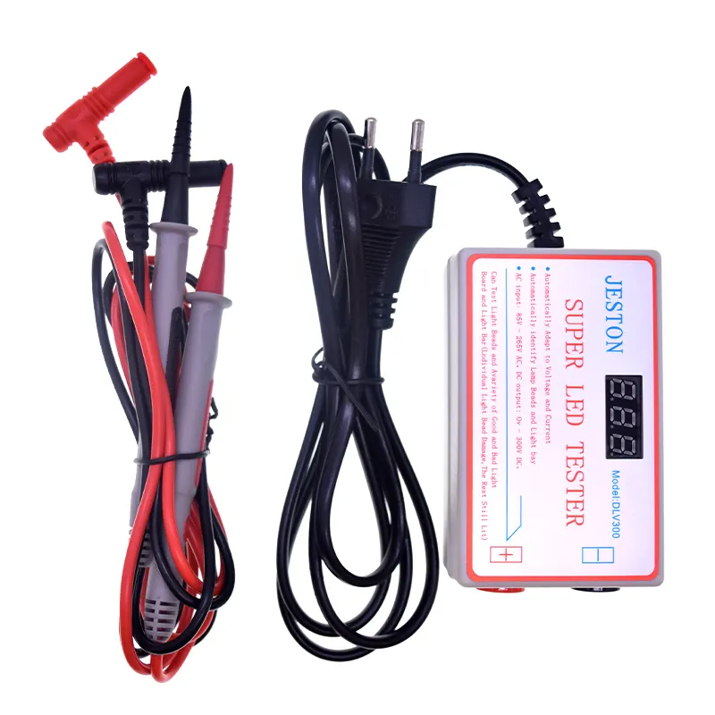 NUELEAD Repair Tool Strip 0-300V Output Multipurpose TV Backlight LED Tester with Multimeter Probe Cables