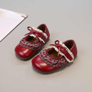 <span class=keywords><strong>Scarpe</strong></span> da Principessa con Fiocco per Bambine, <span class=keywords><strong>Scarpe</strong></span> in PU con Suola Morbida e Pizzo per Neonata, Nuovi Stili Primaverili e Autunnali per <span class=keywords><strong>Scarpe</strong></span> da <span class=keywords><strong>Bambina</strong></span> - Product Image 3